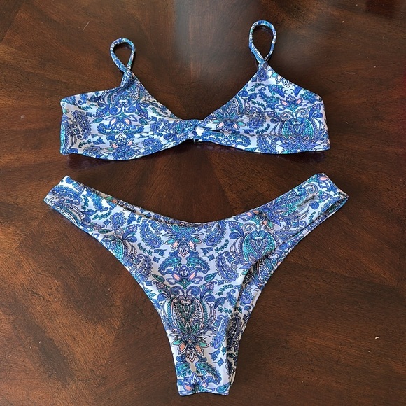 New Blackbough Swim Paisley Swimsuit medium - Picture 5 of 9